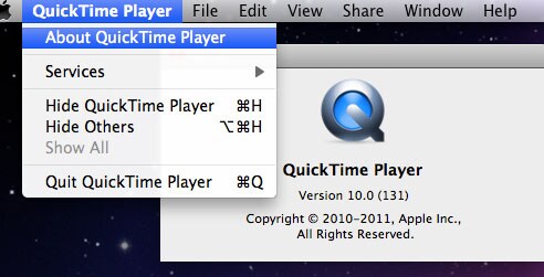 quick time player for mac 10.4